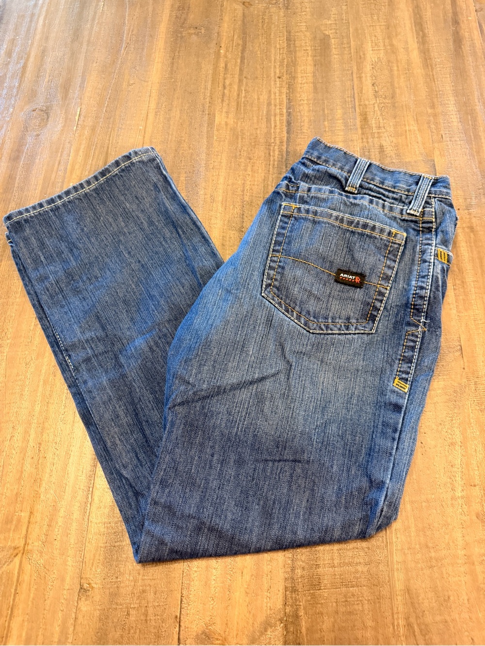 Ariat Work FR Men's Low Rise M4 Boot Cut Jeans 34/32 Flame Resistant HRC2 2112